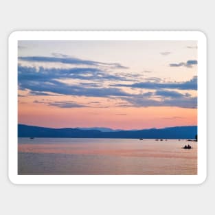 Beautiful Pastel Sunset Sticker